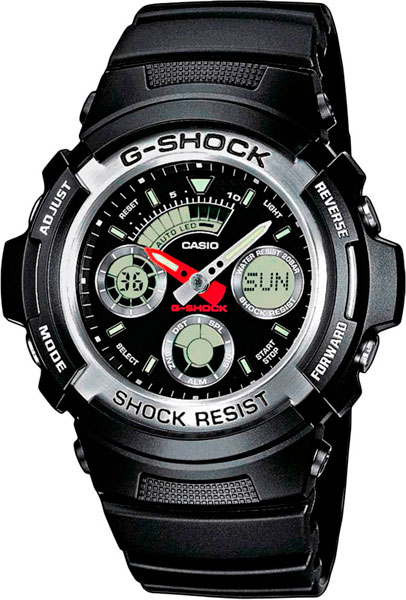 Наручные часы Casio AW-590-1A. Фото 0.