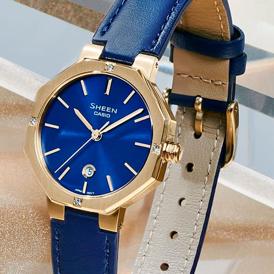 Наручные часы Casio SHE-4543GL-2A. Фото 1.