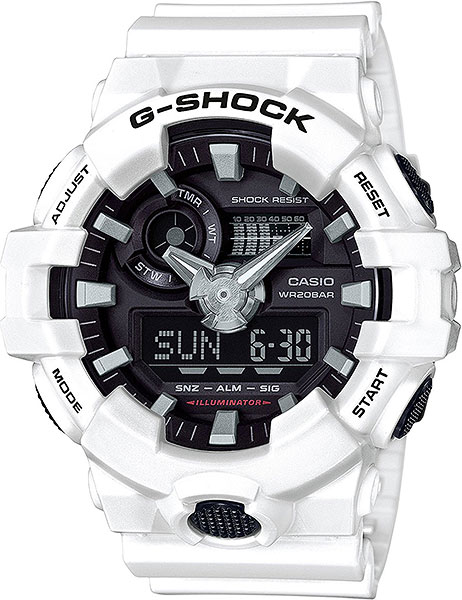 Наручные часы Casio GA-700-7A. Фото 0.