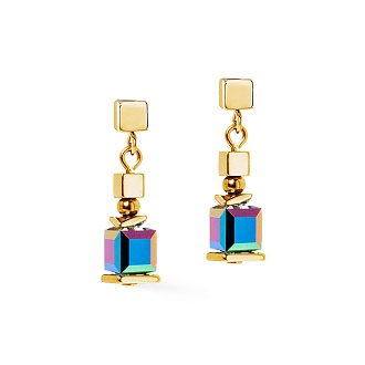 Серьги Multicolour Gold