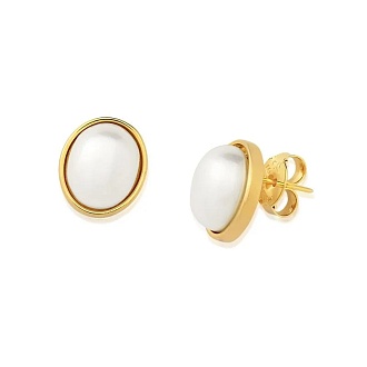 Пусеты White Pearl