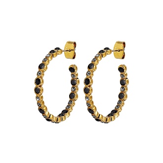 Серьги NANDITA SG BLACK