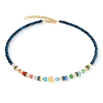 Колье Multicolour Gold