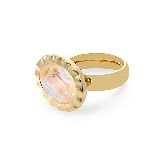 Кольцо TIVOLA UNICA big (G/P) Ivory cream delite 60