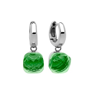 Серьги Firenze peridot
