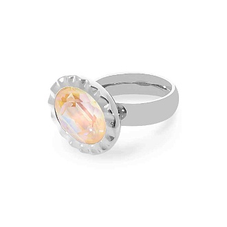 Кольцо TIVOLA UNICA big (S/P) Ivory cream delite 54