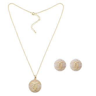 Комплект колье+серьги