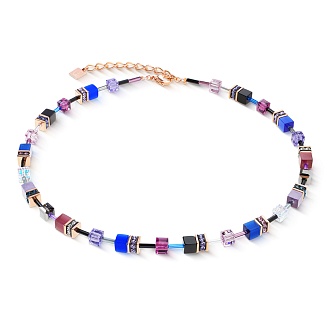 Колье Purple-Blue