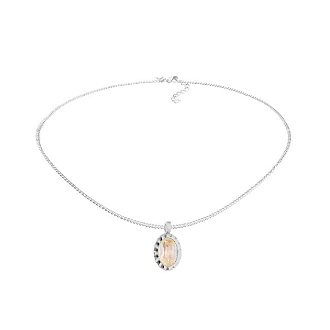 Колье TIVOLA UNICA big (S/P) Ivory cream delite 3cm