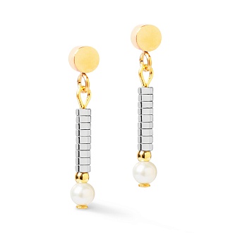 Серьги Silver-Gold