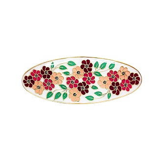 Заколка для волос Клумба