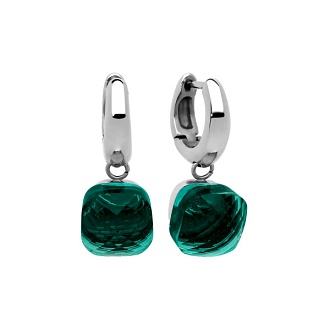 Серьги Firenze emerald
